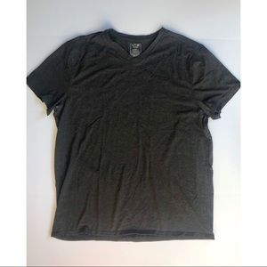 Grey V-neck Tee